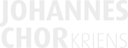 Schriftzug Logo Johanneschor Kriens