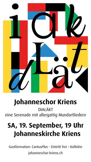 Flyer Konzert 19. September Kriens