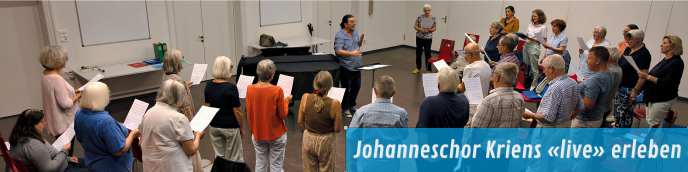 Vorschaubild: Johanneschor Kriens live erleben